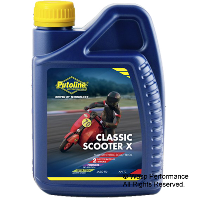 Putoline Classic Scooter X Fully Synthetic 2 Stroke Oil 1 Litre