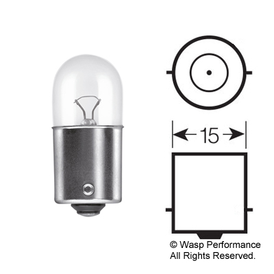 Osram 12v 5w Side and Rear Light Bulb